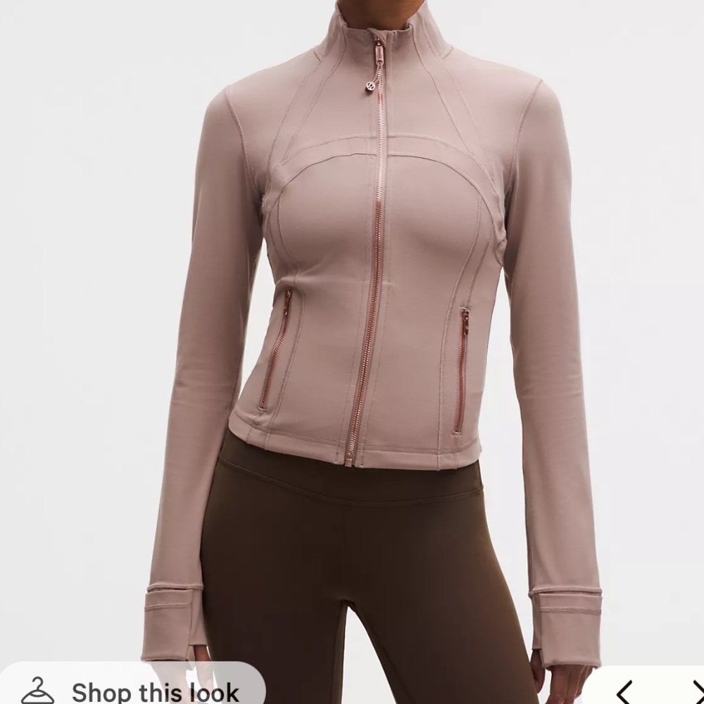 Women's Pink Zip-Up Jacket